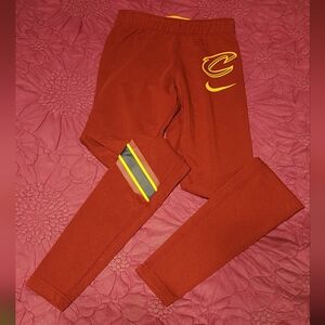 Nike Womens Maroon Cleveland Cavaliers Leggings